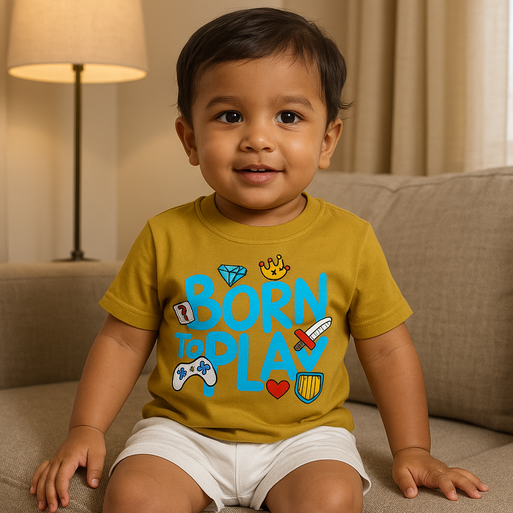 Boy's Crew Neck T-Shirt