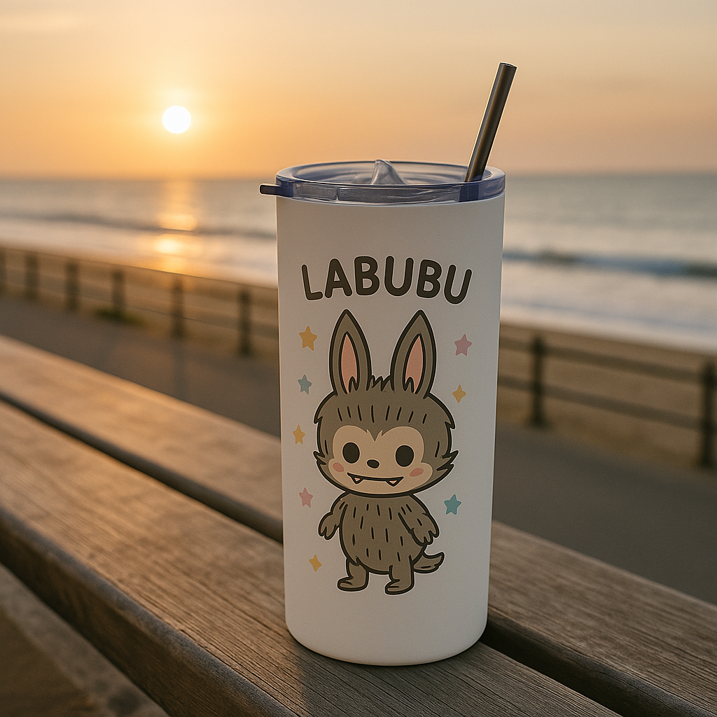 Labubu Stainless Steel Tumbler Bottle  20 oz/ 600ml