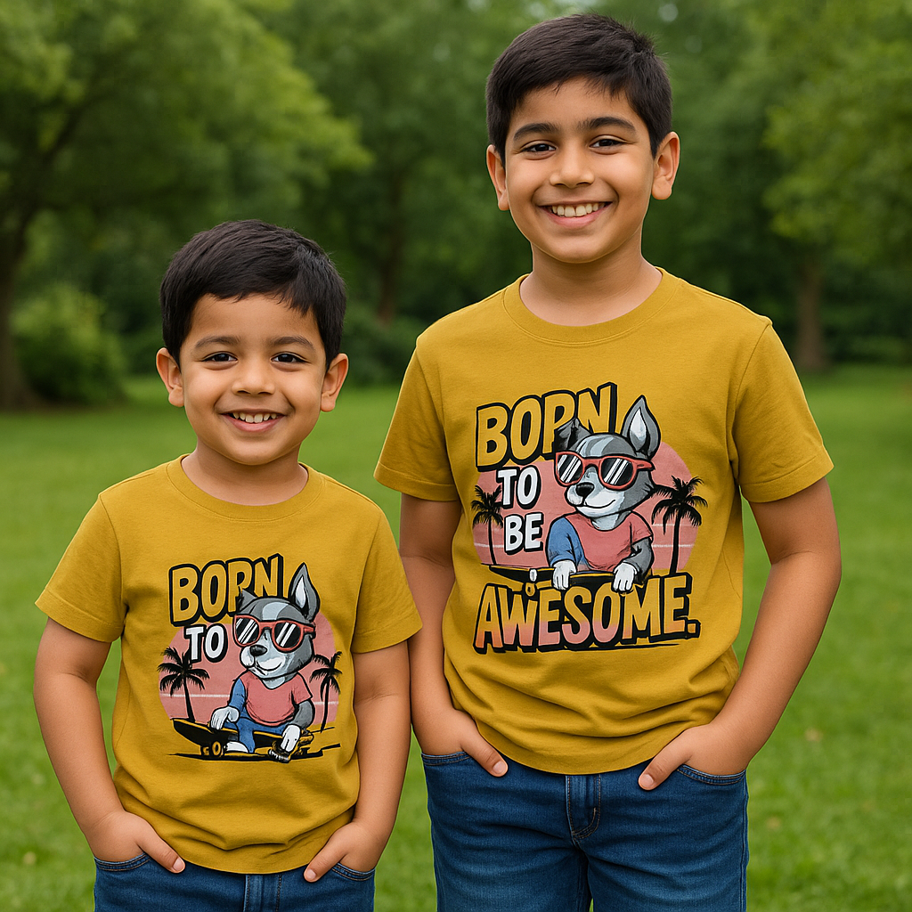 Boy's Crew Neck T-Shirt