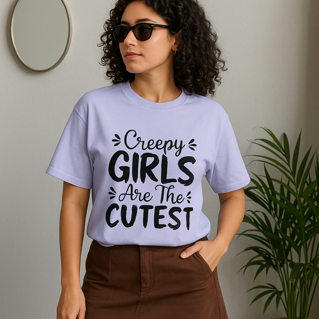 Cutest Creepy Girl Tee