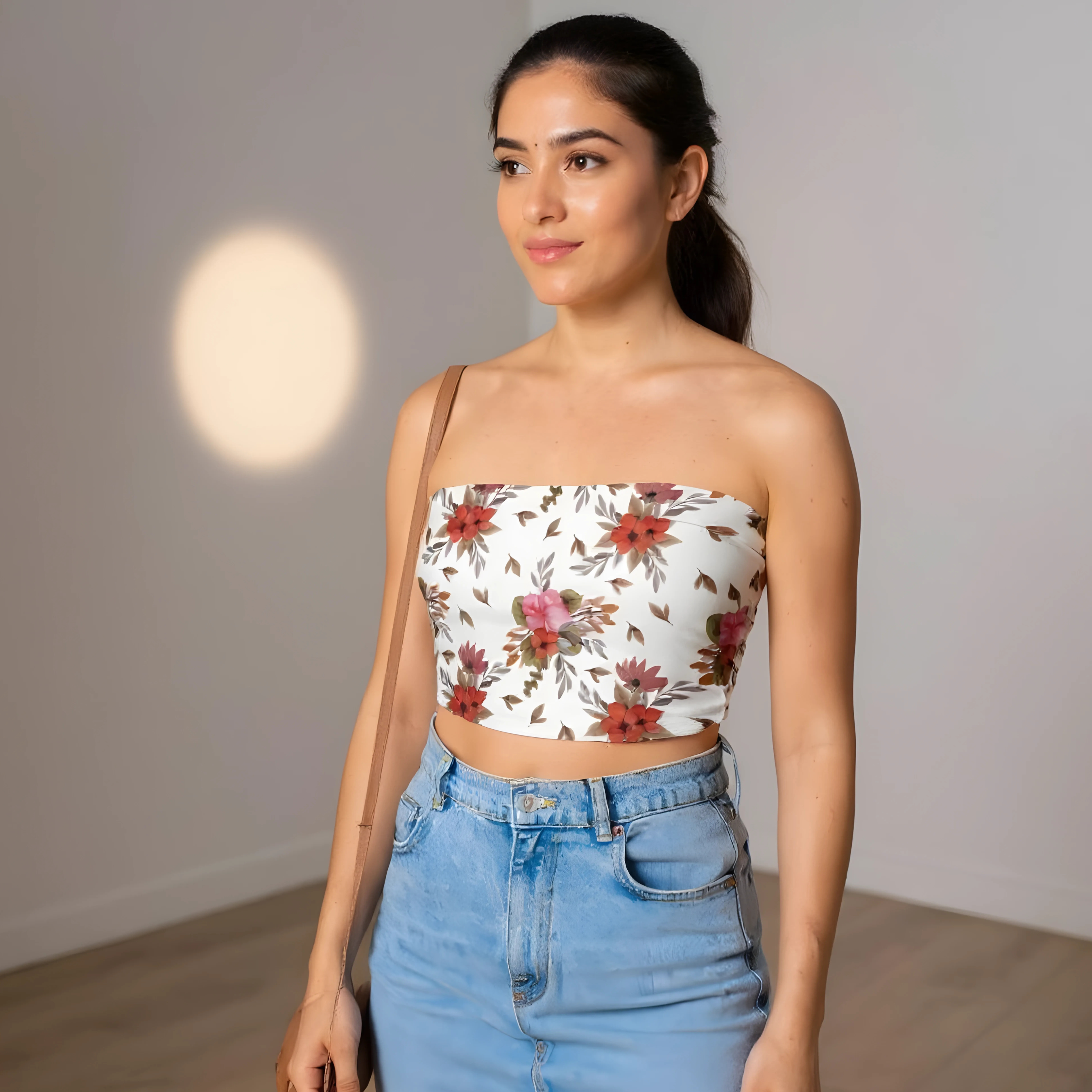 WOVEN DREAMS TUBE TOP