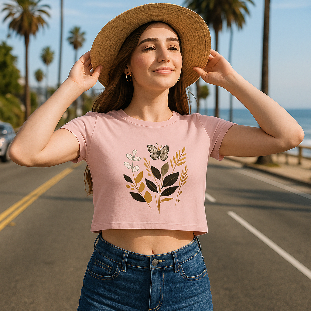 Desert Bloom Crop Top