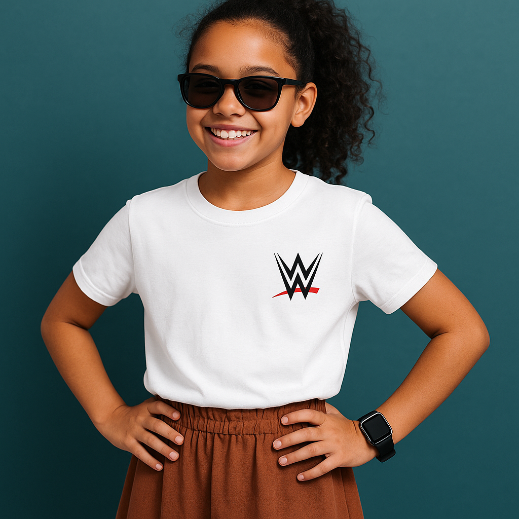 Girl's Crew Neck T-Shirt