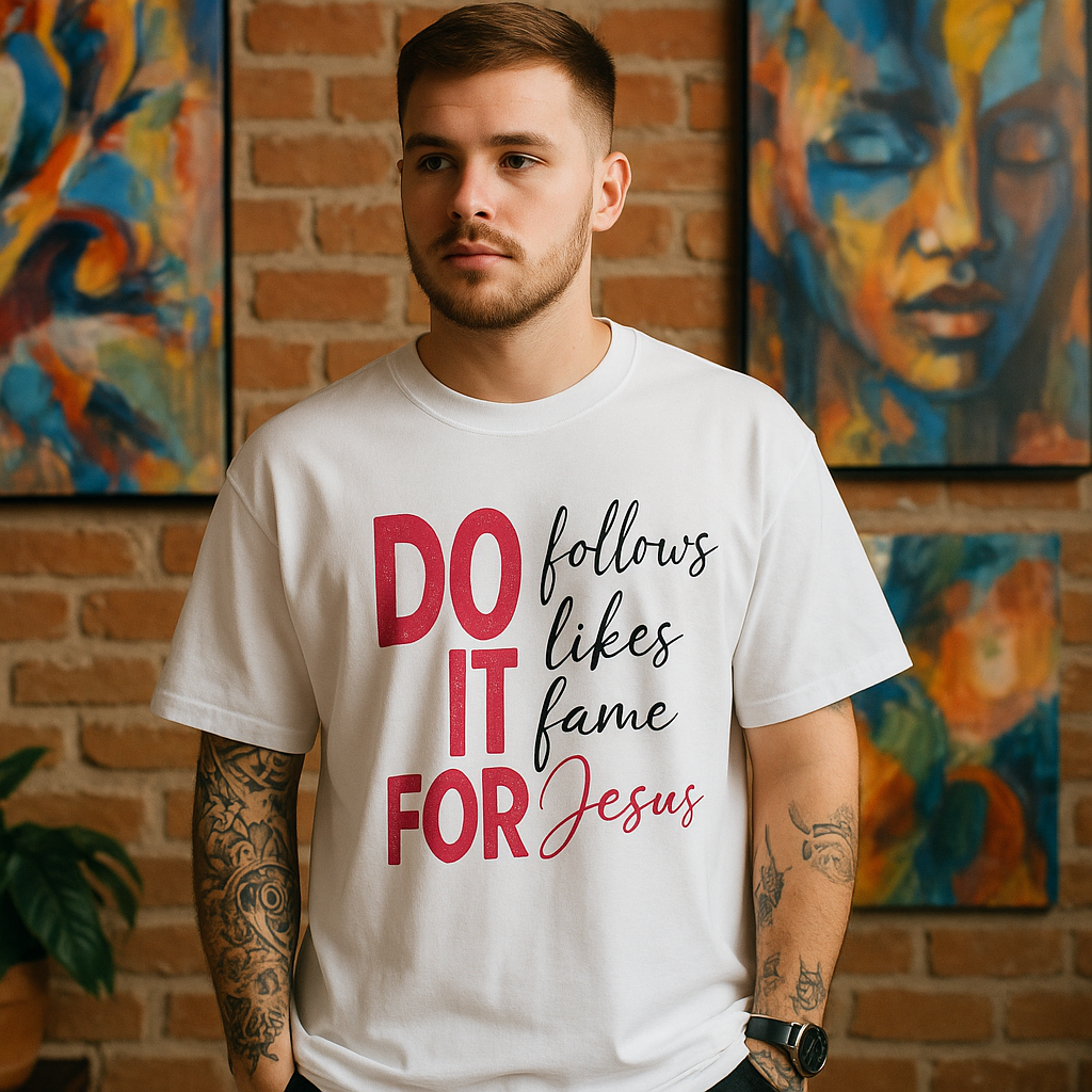 Do It for Jesus Oversized T-Shirt