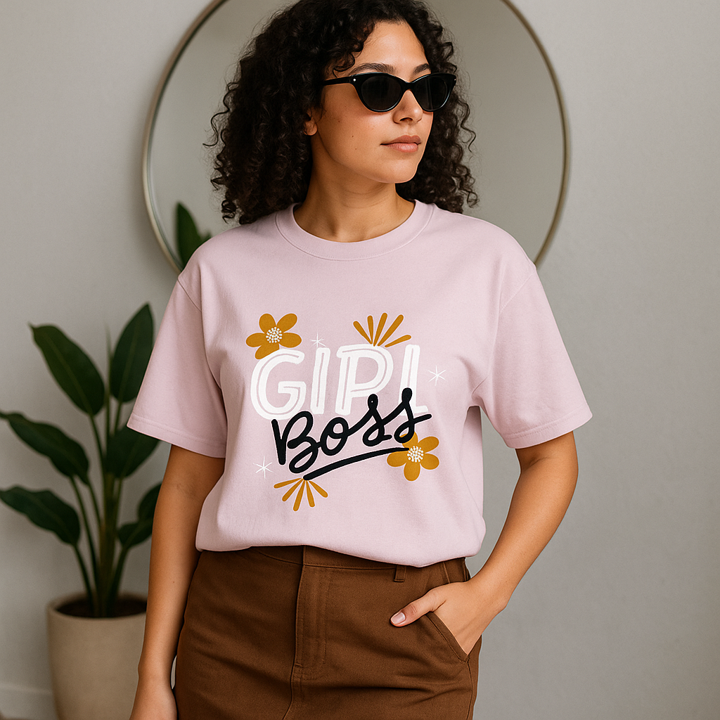 Girl Boss Oversized Tee