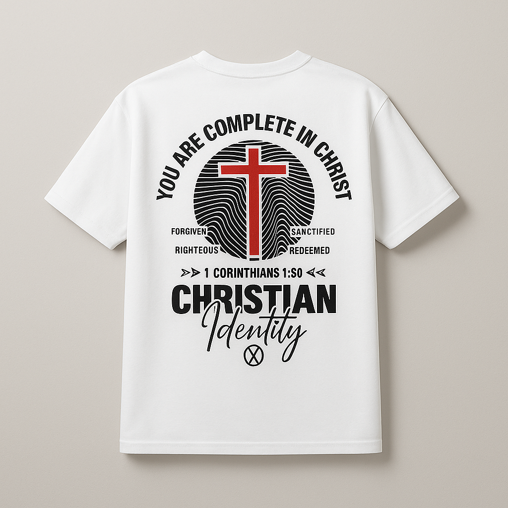 Complete in Christ Oversized Tee
