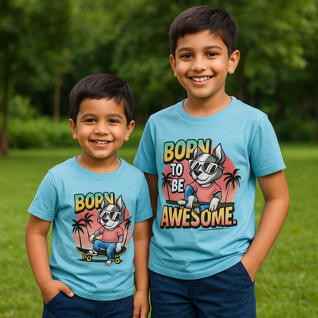 Boy's Crew Neck T-Shirt