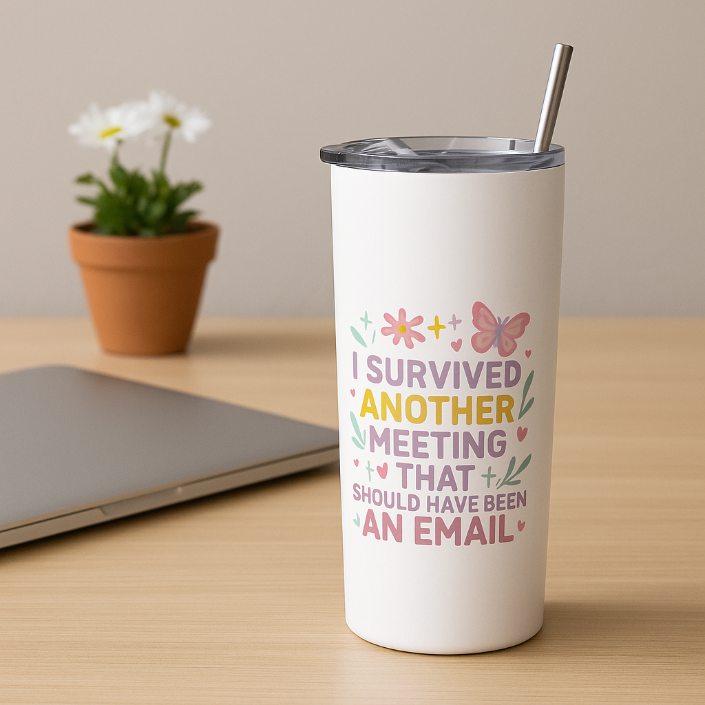 "Meeting That Should’ve Been an Email" – Funny 20oz Tumbler