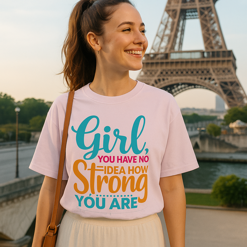 Girl, You’re Strong – Empowerment Oversized Tee