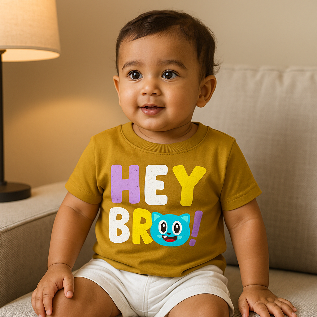Boy's Crew Neck T-Shirt