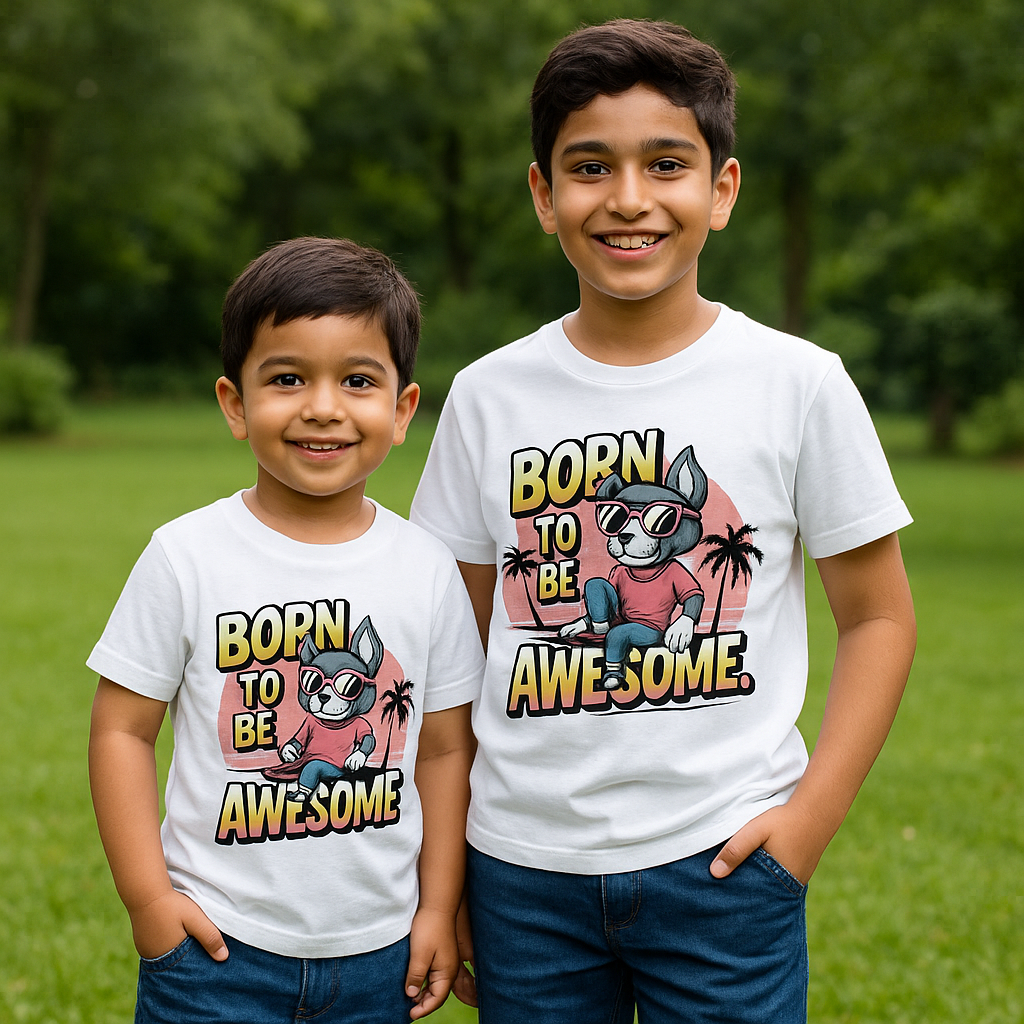 Boy's Crew Neck T-Shirt