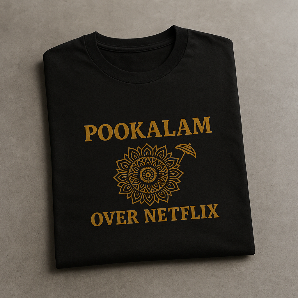 POOKALAM PRINT T-SHIRT