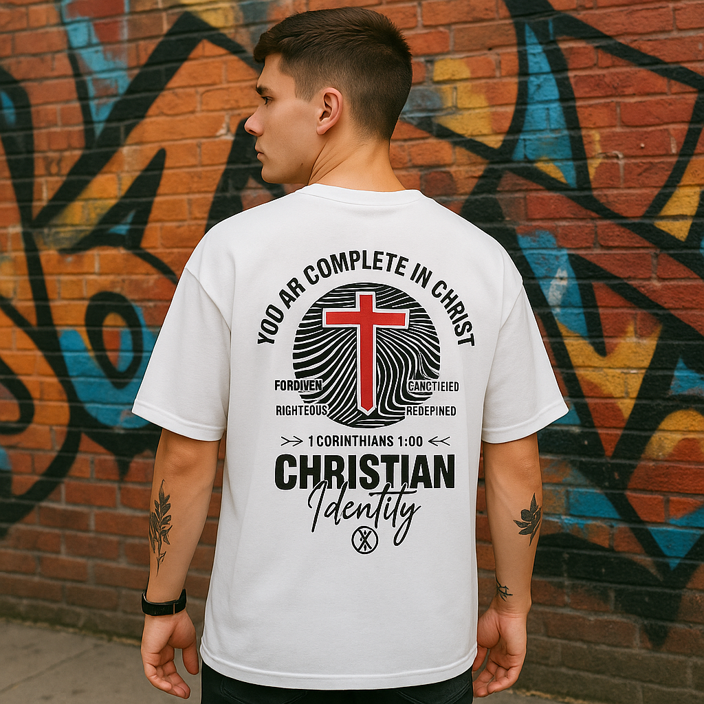 Complete in Christ Oversized Tee