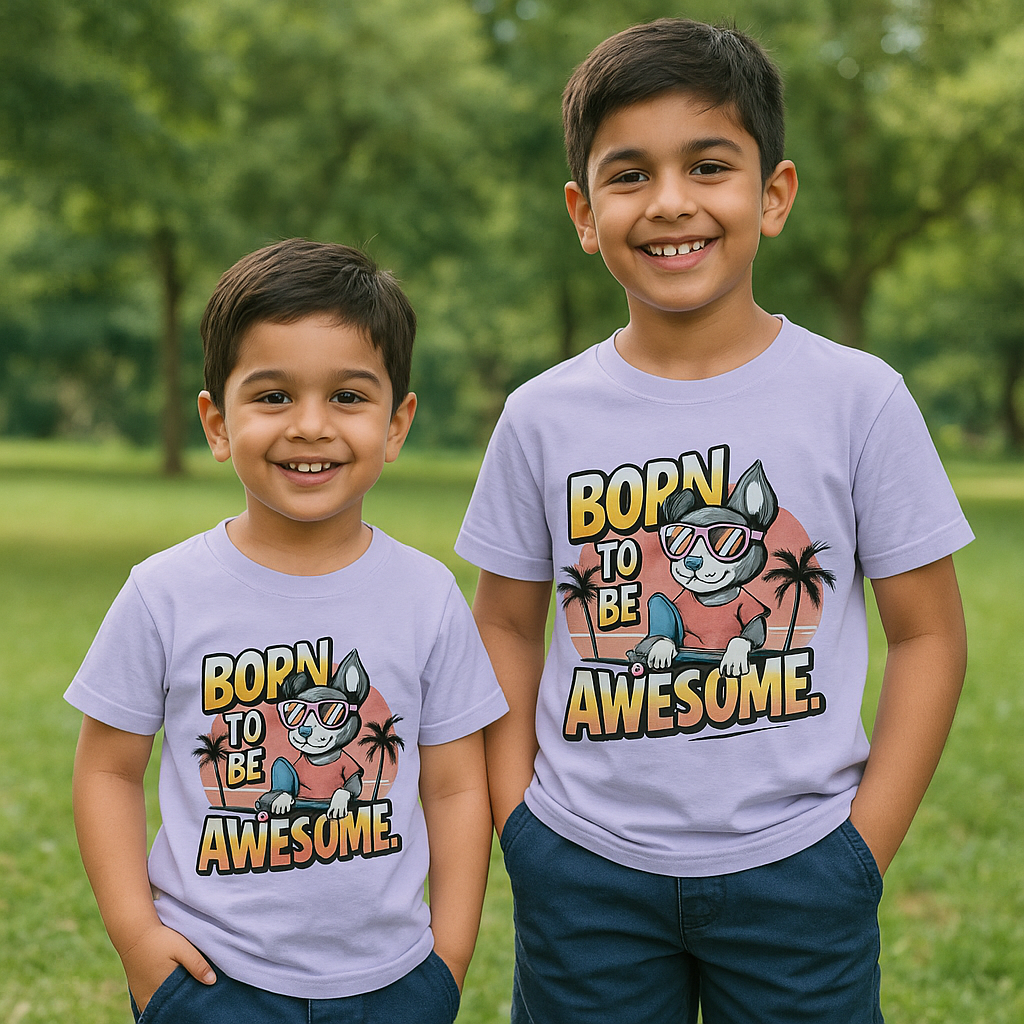 Boy's Crew Neck T-Shirt