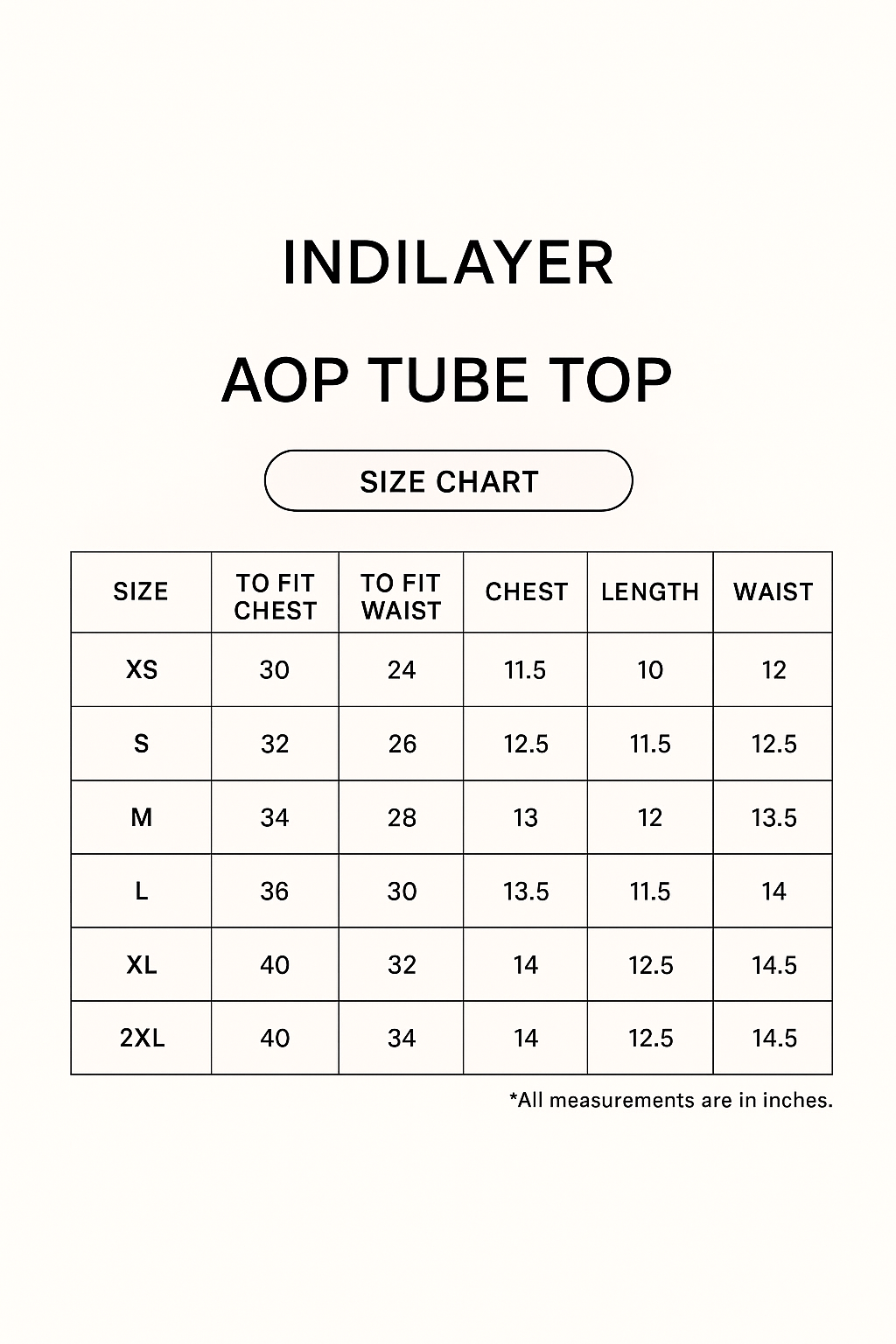 MOONLIGHT GARDEN TUBE TOP