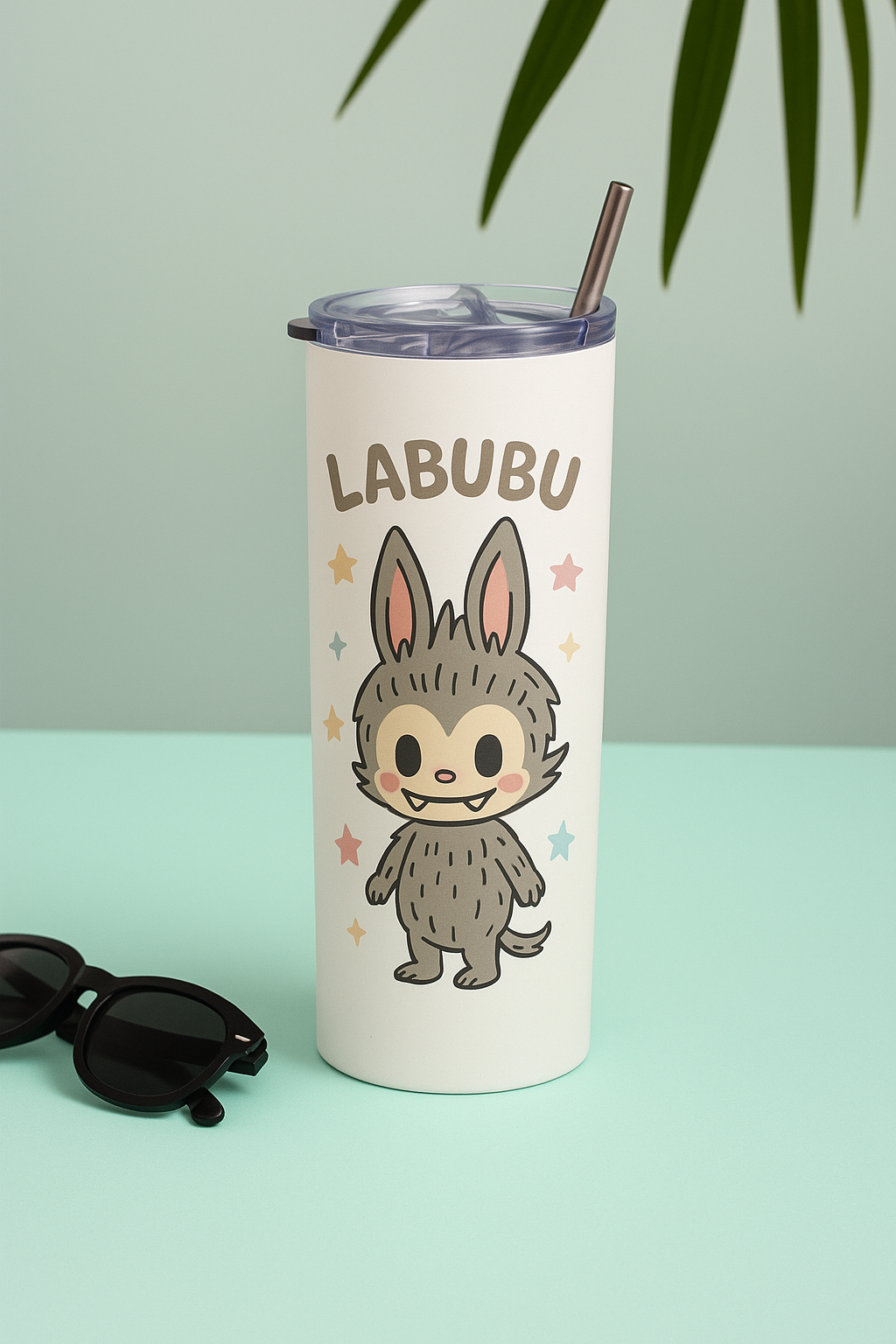 Labubu Stainless Steel Tumbler Bottle  20 oz/ 600ml