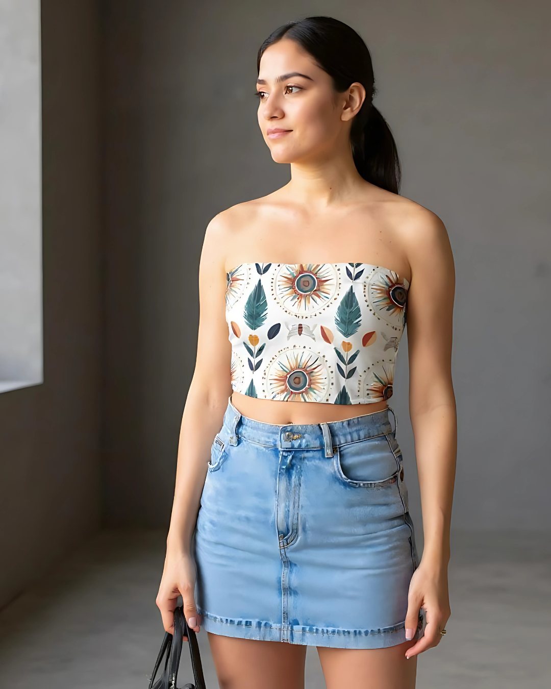 SUN MANDALA TUBE TOP