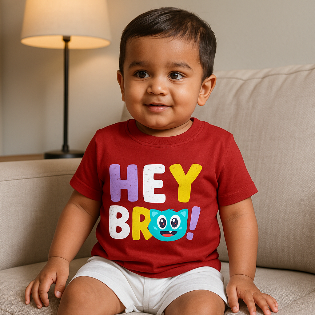 Boy's Crew Neck T-Shirt