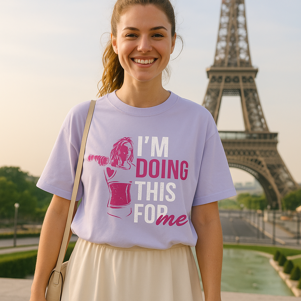 I’m Doing This for Me – Women’s Empowerment Oversized T-Shirt