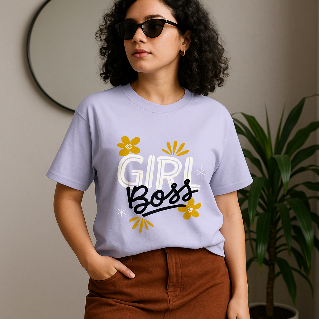 Girl Boss Oversized Tee