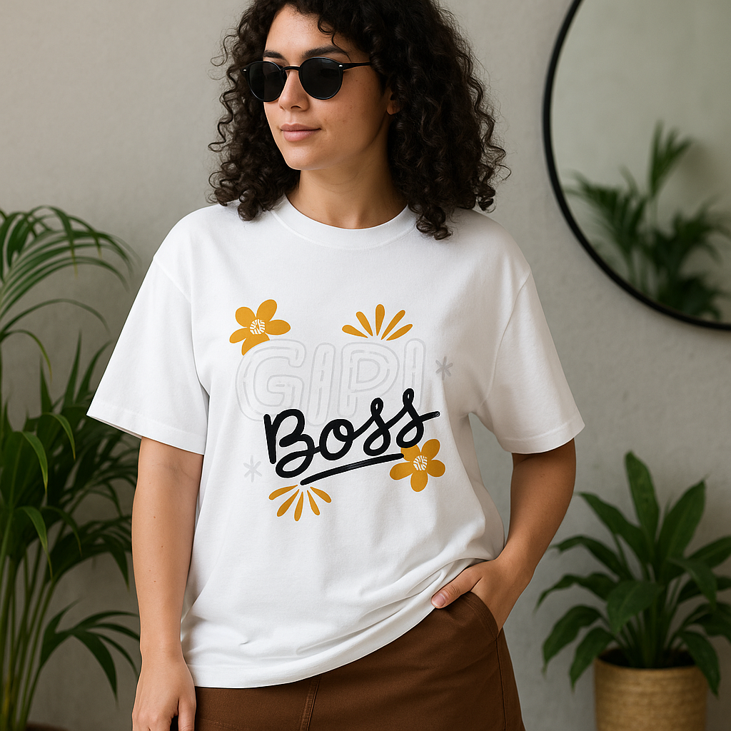 Girl Boss Oversized Tee