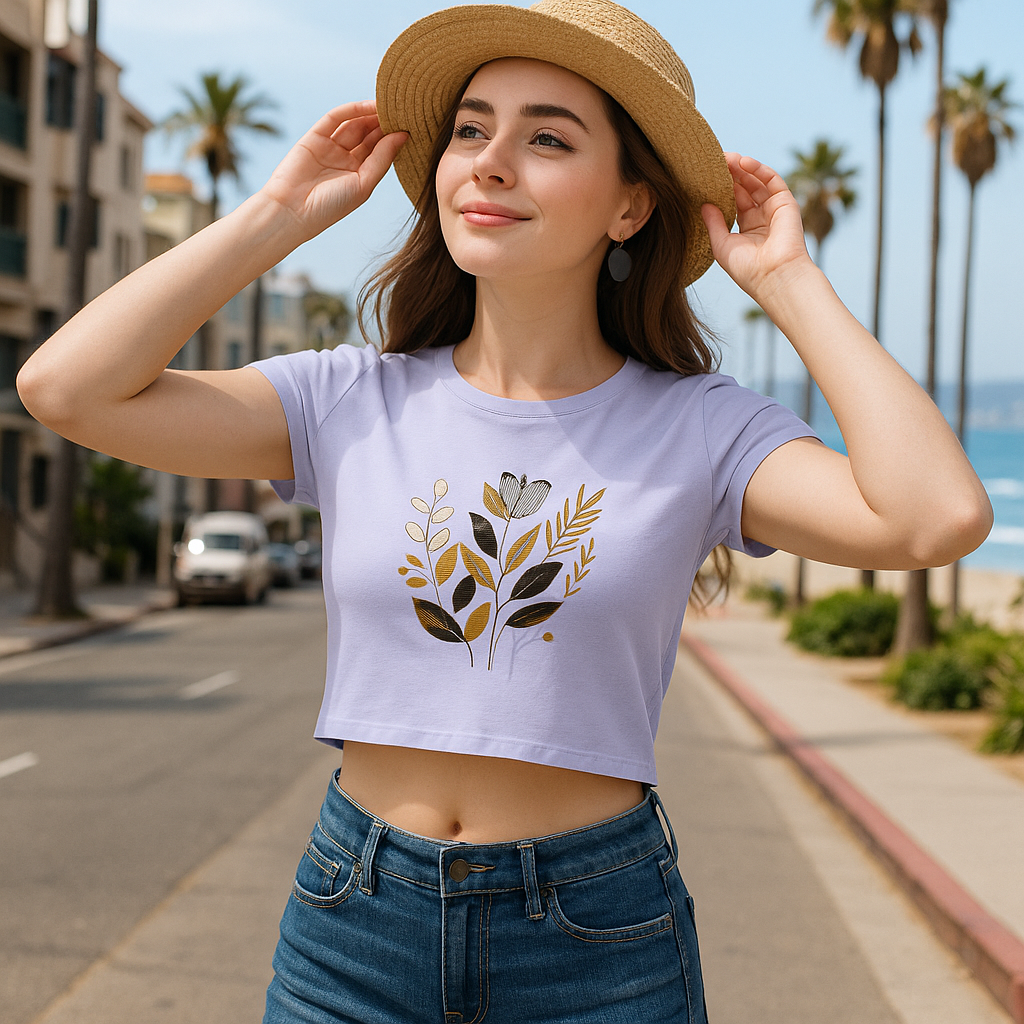 Desert Bloom Crop Top