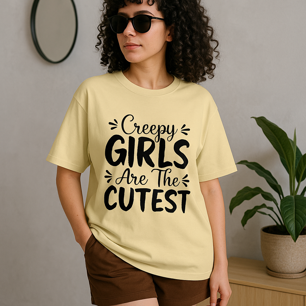 Cutest Creepy Girl Tee