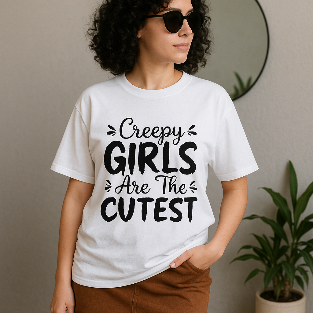 Cutest Creepy Girl Tee