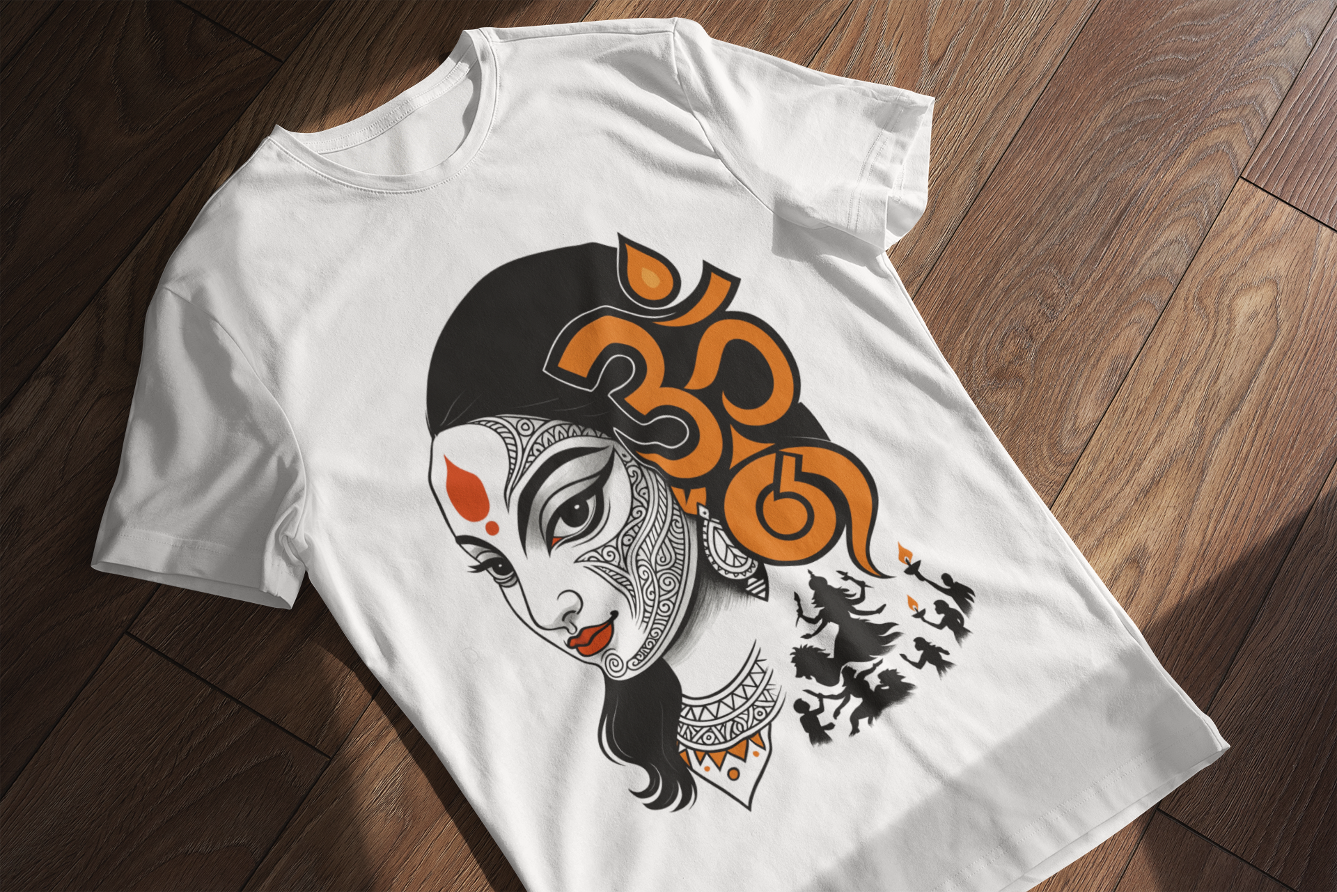 Divine Durga Om Graphic Tee
