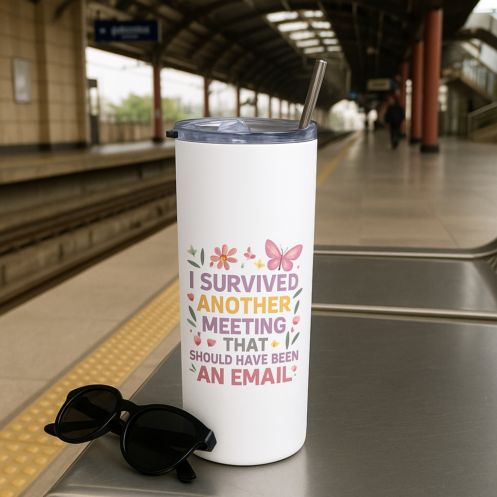 "Meeting That Should’ve Been an Email" – Funny 20oz Tumbler