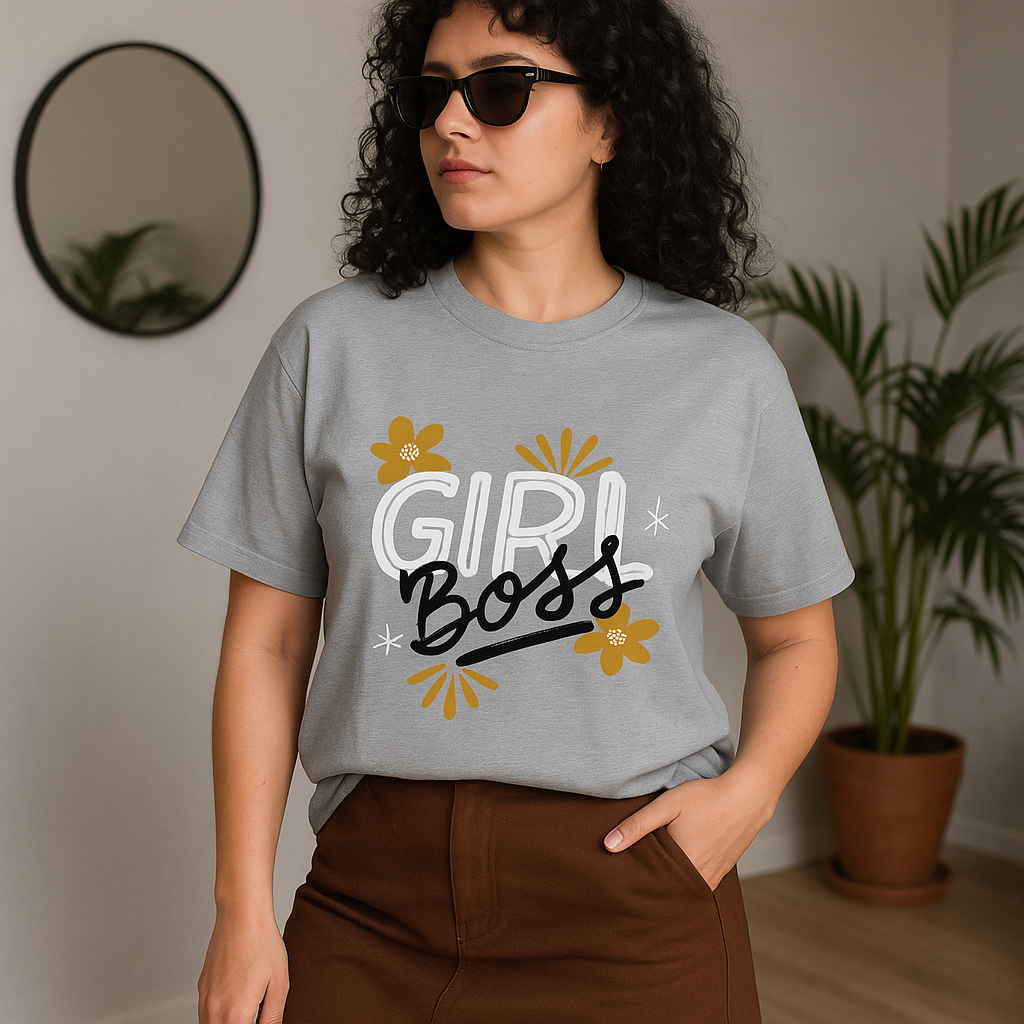 Girl Boss Oversized Tee