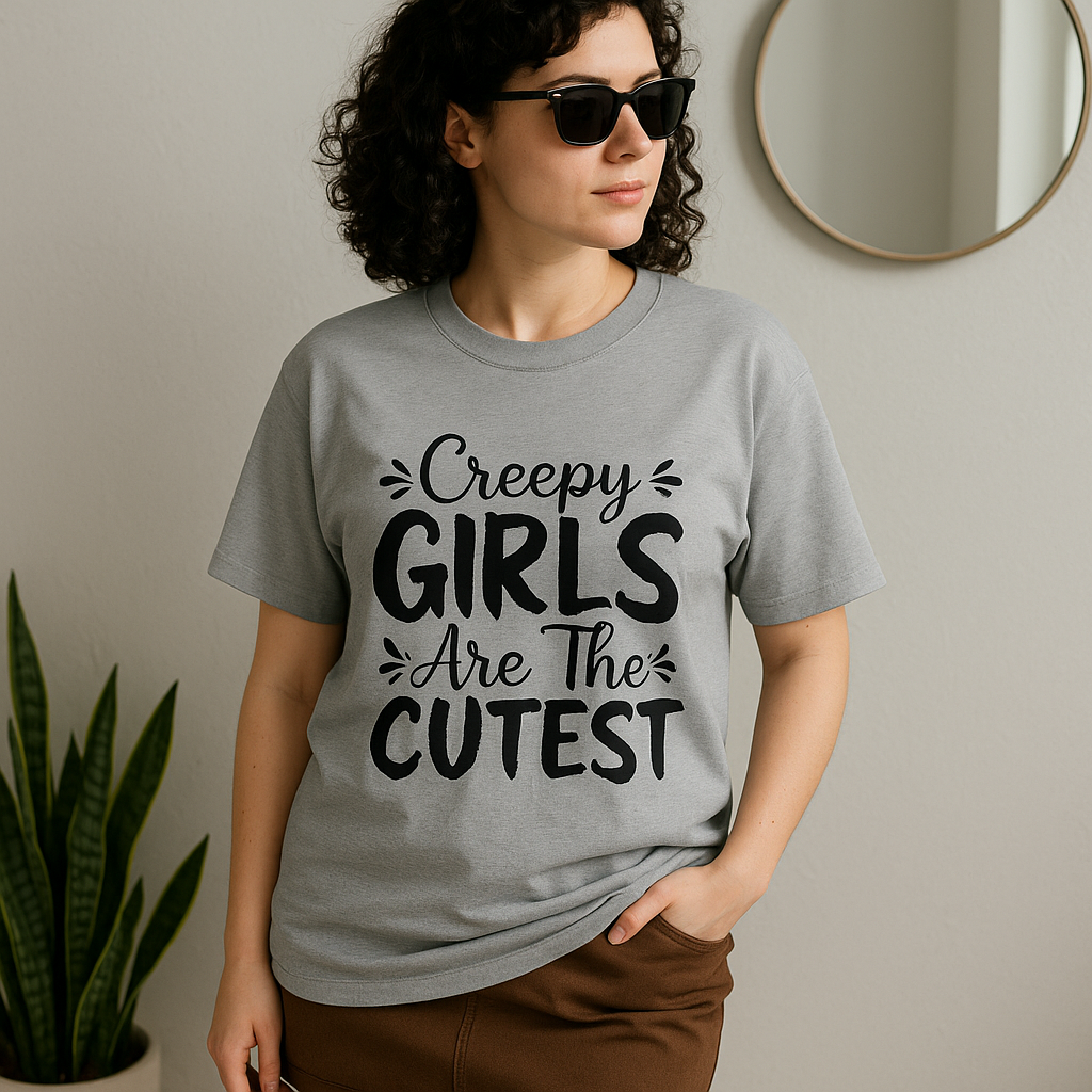 Cutest Creepy Girl Tee