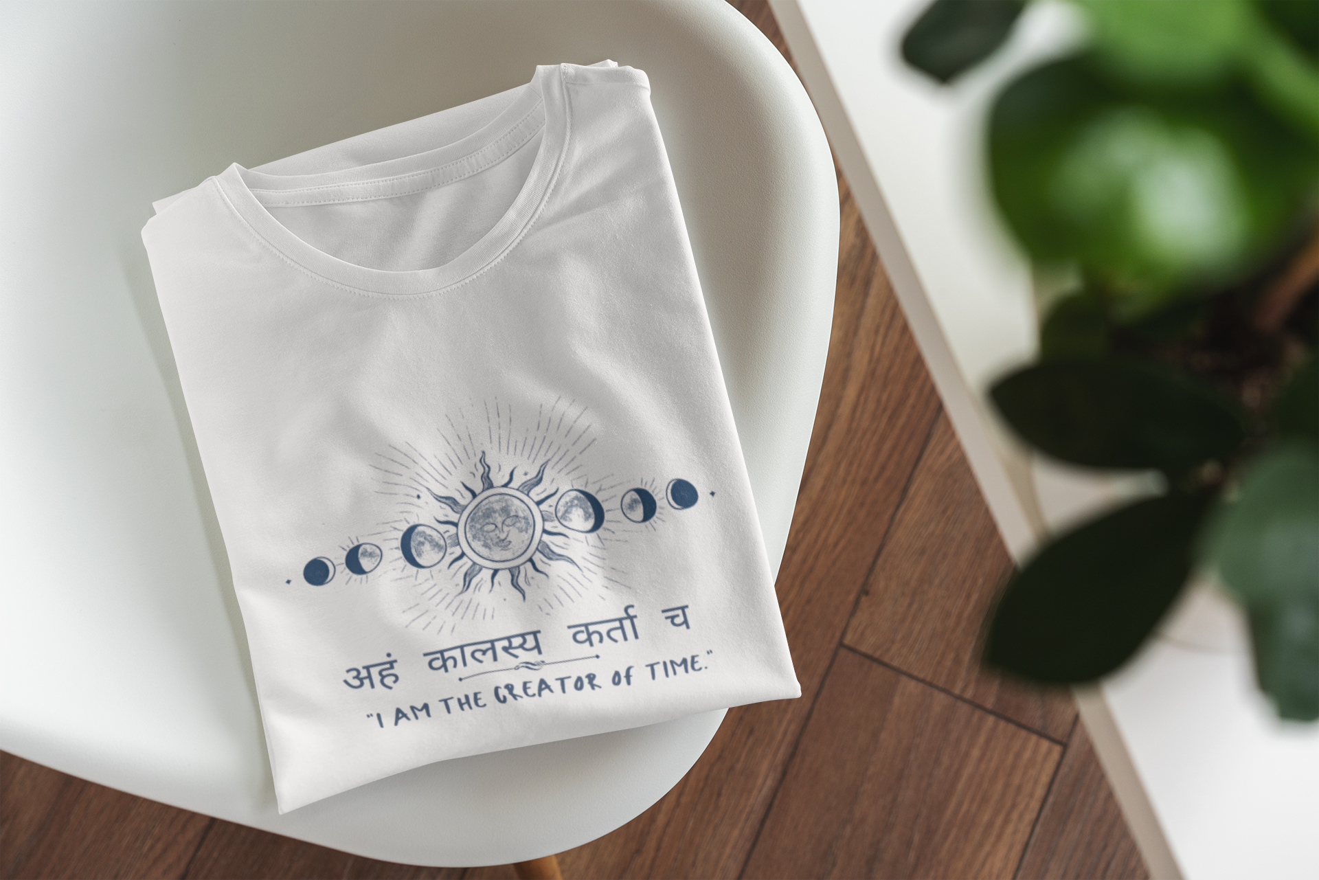 Creator of Time – Cosmic Oversized Unisex T-Shirt