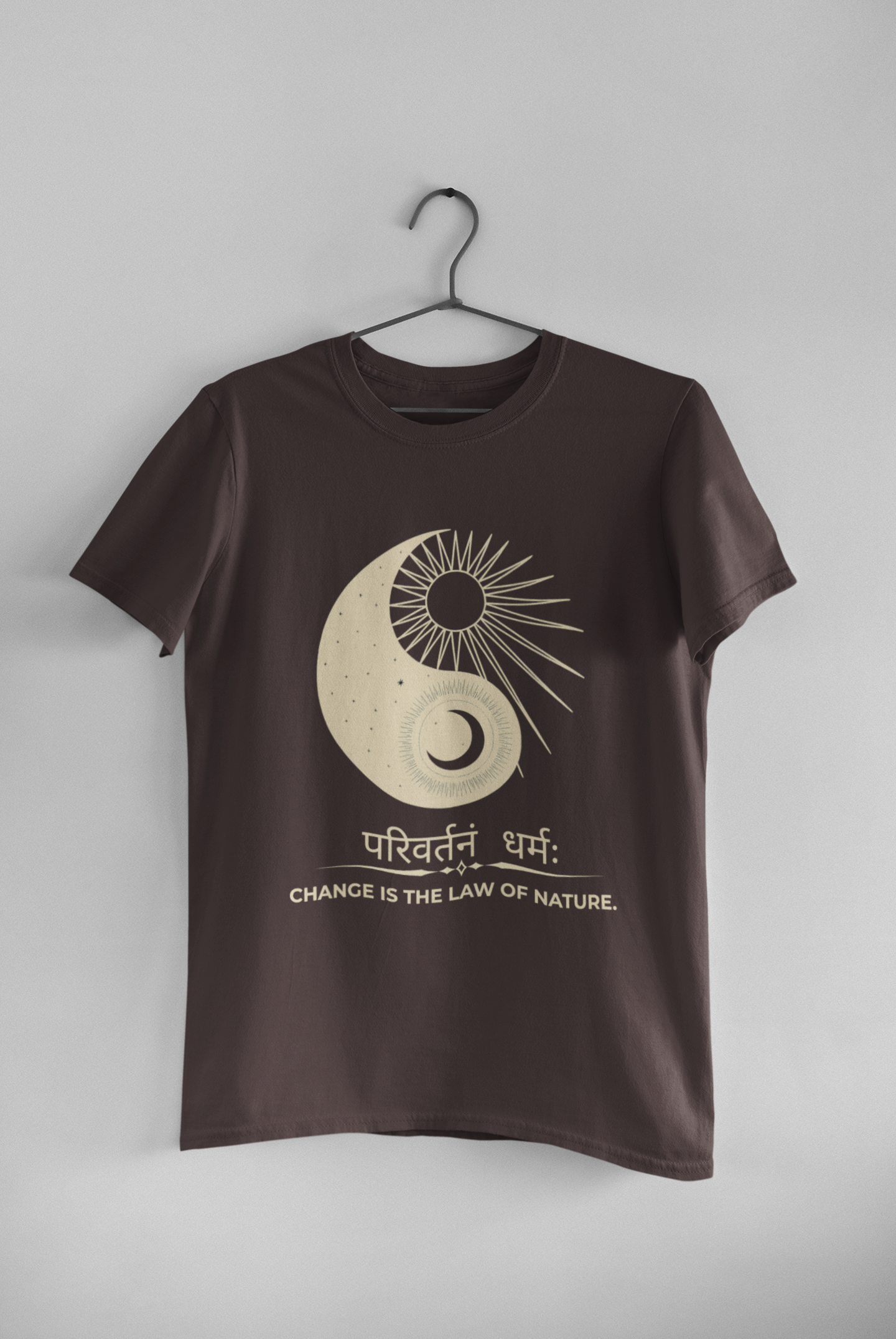 Change is the Law – Yin Yang Inspired Unisex T-Shirt