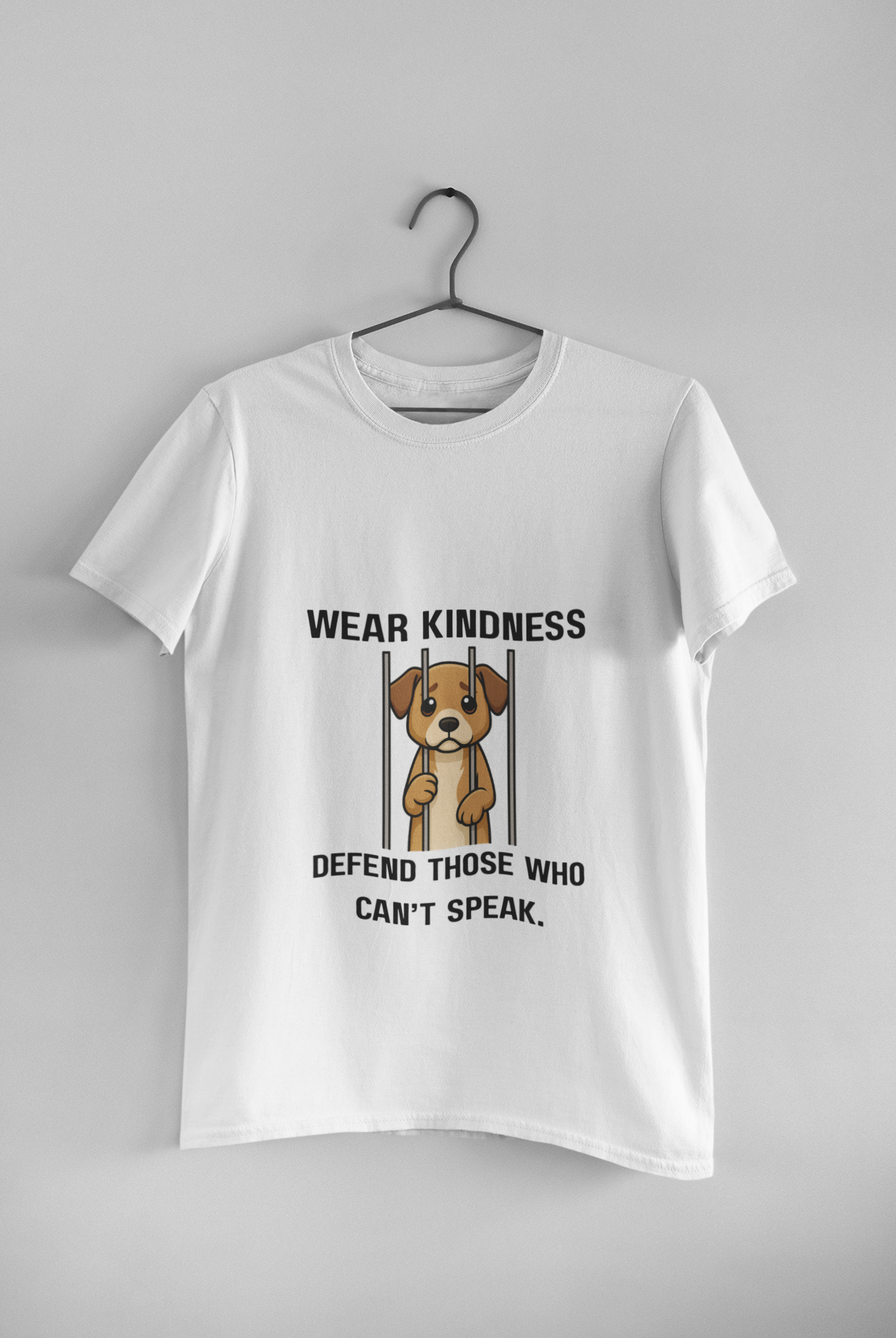 Wear Kindness | Speak Up for the Voiceless T-Shirt for Animal Lovers