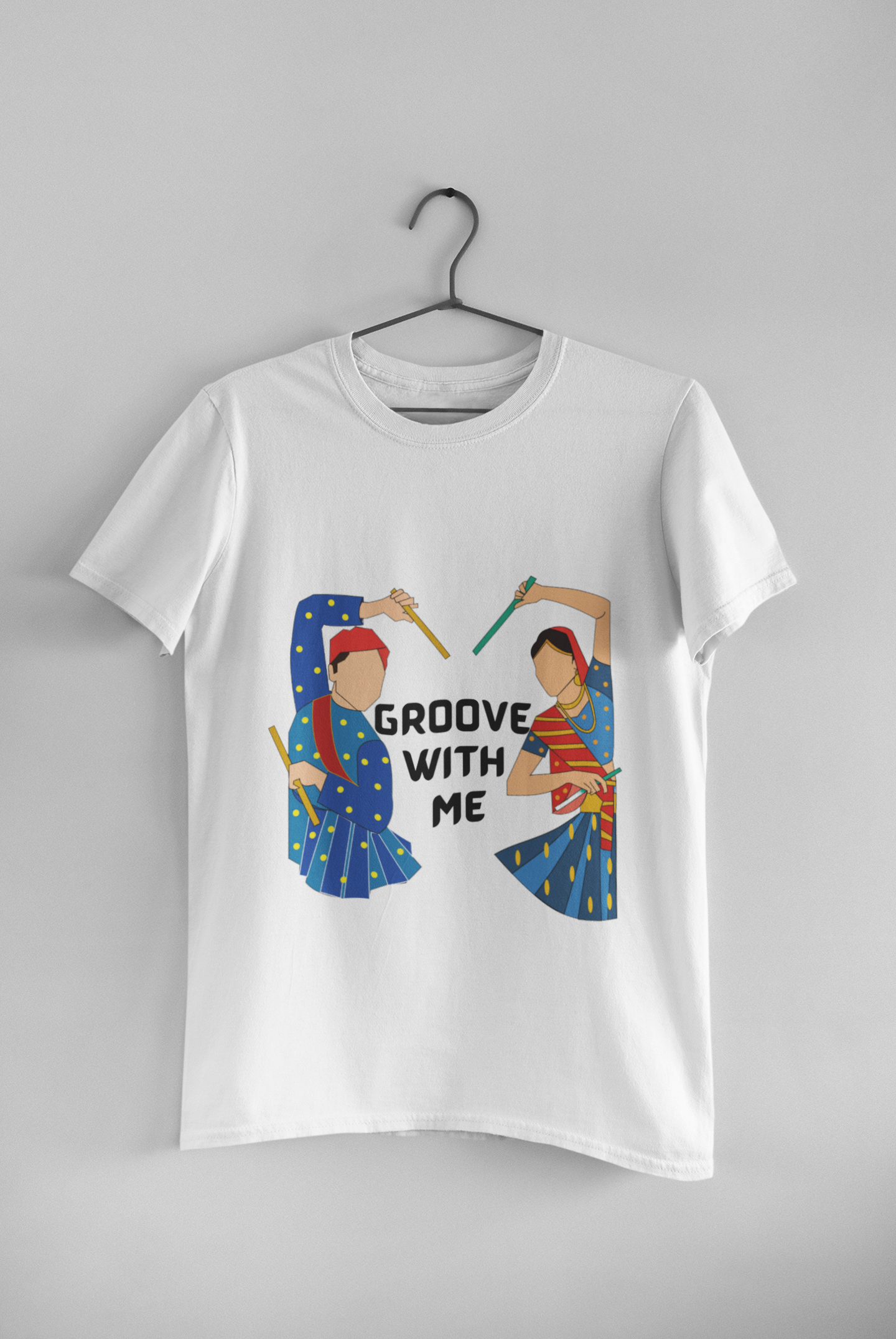Groove With Me – Garba Vibes Tee