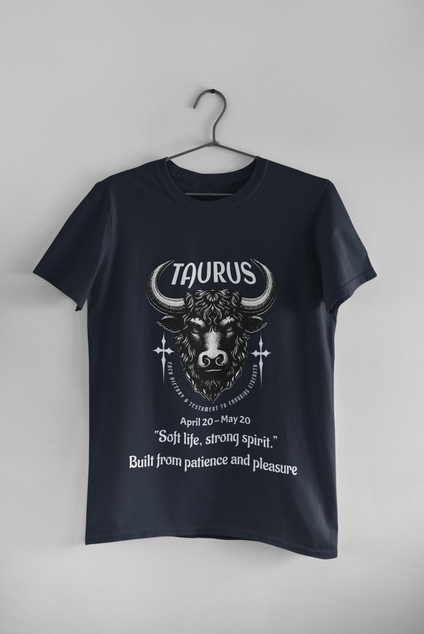 Taurus Zodiac T-Shirt – Soft Life, Strong Spirit