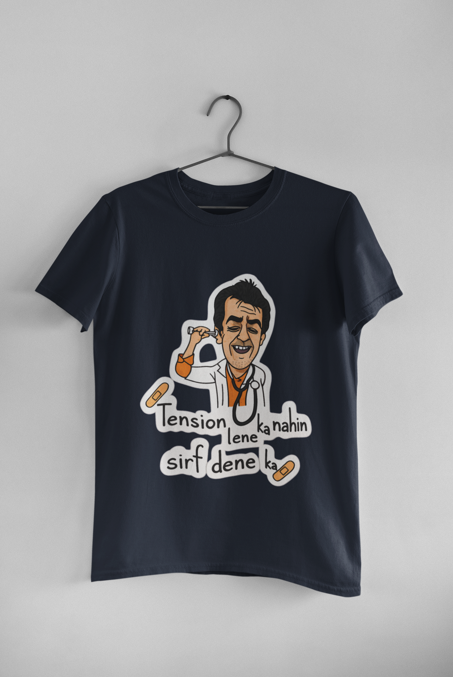 Tension Sirf Dene Ka – Funny Bollywood Dialogue Tee