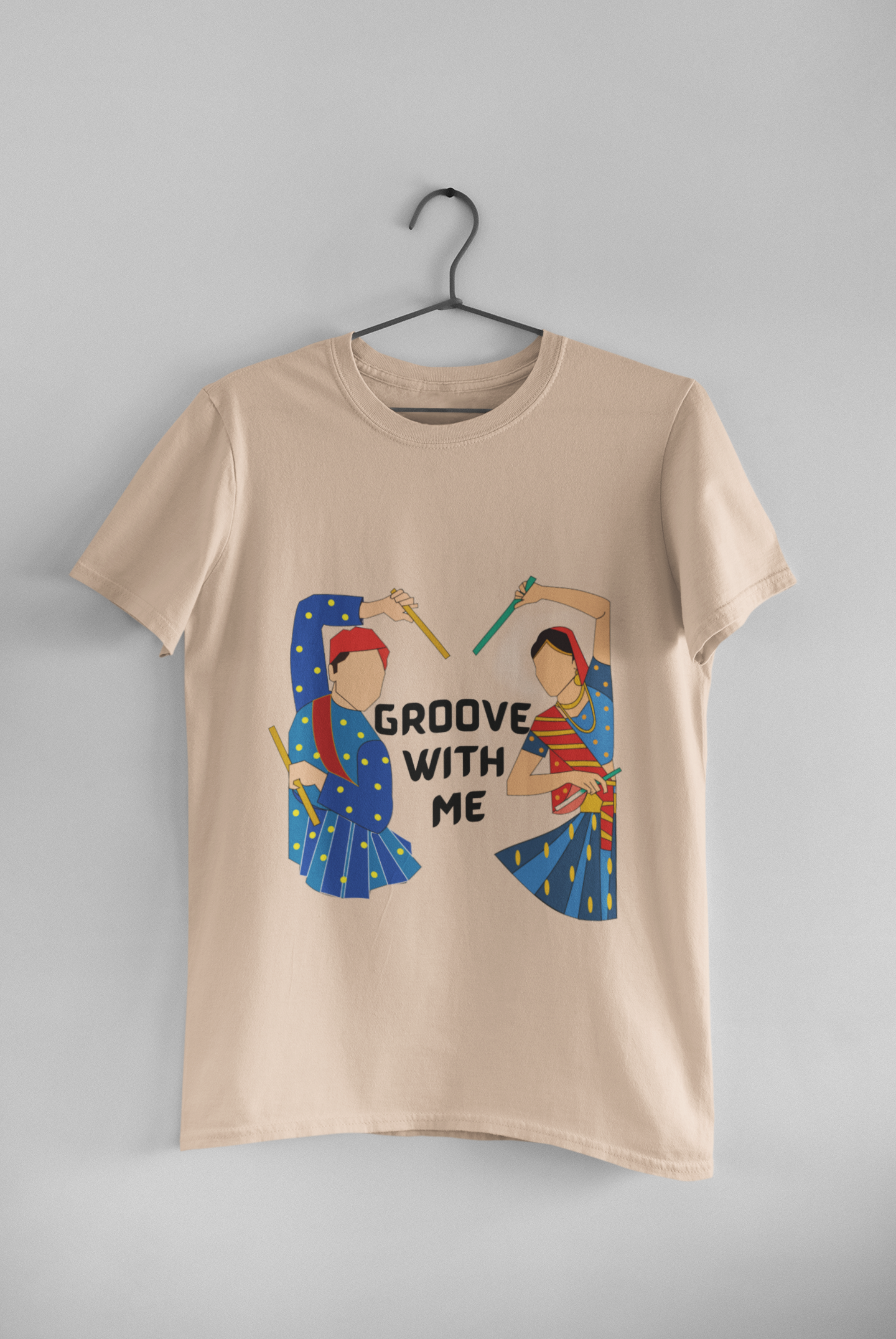 Groove With Me – Garba Vibes Tee