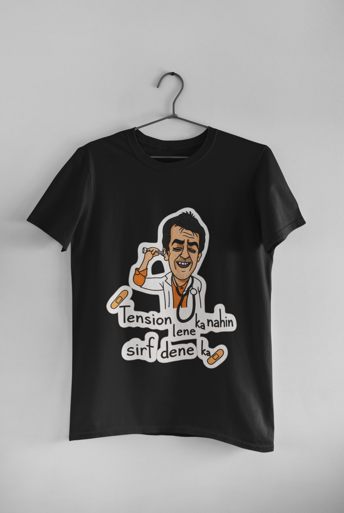 Tension Sirf Dene Ka – Funny Bollywood Dialogue Tee
