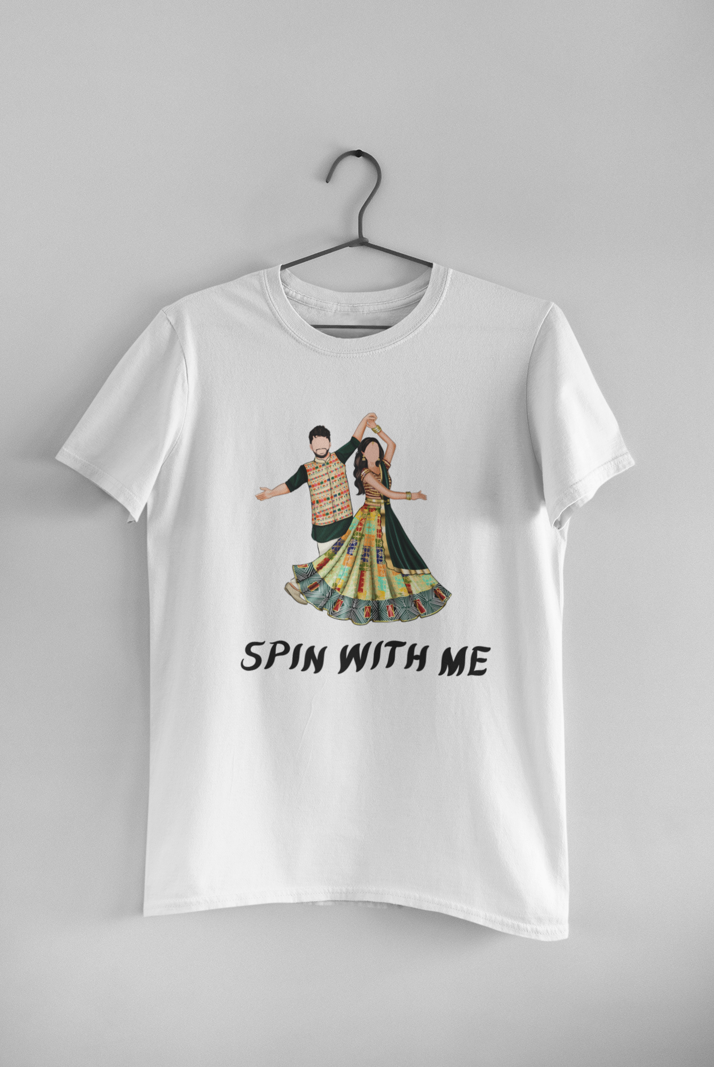 Spin With Me – Garba Dandiya Tee for Navratri Nights
