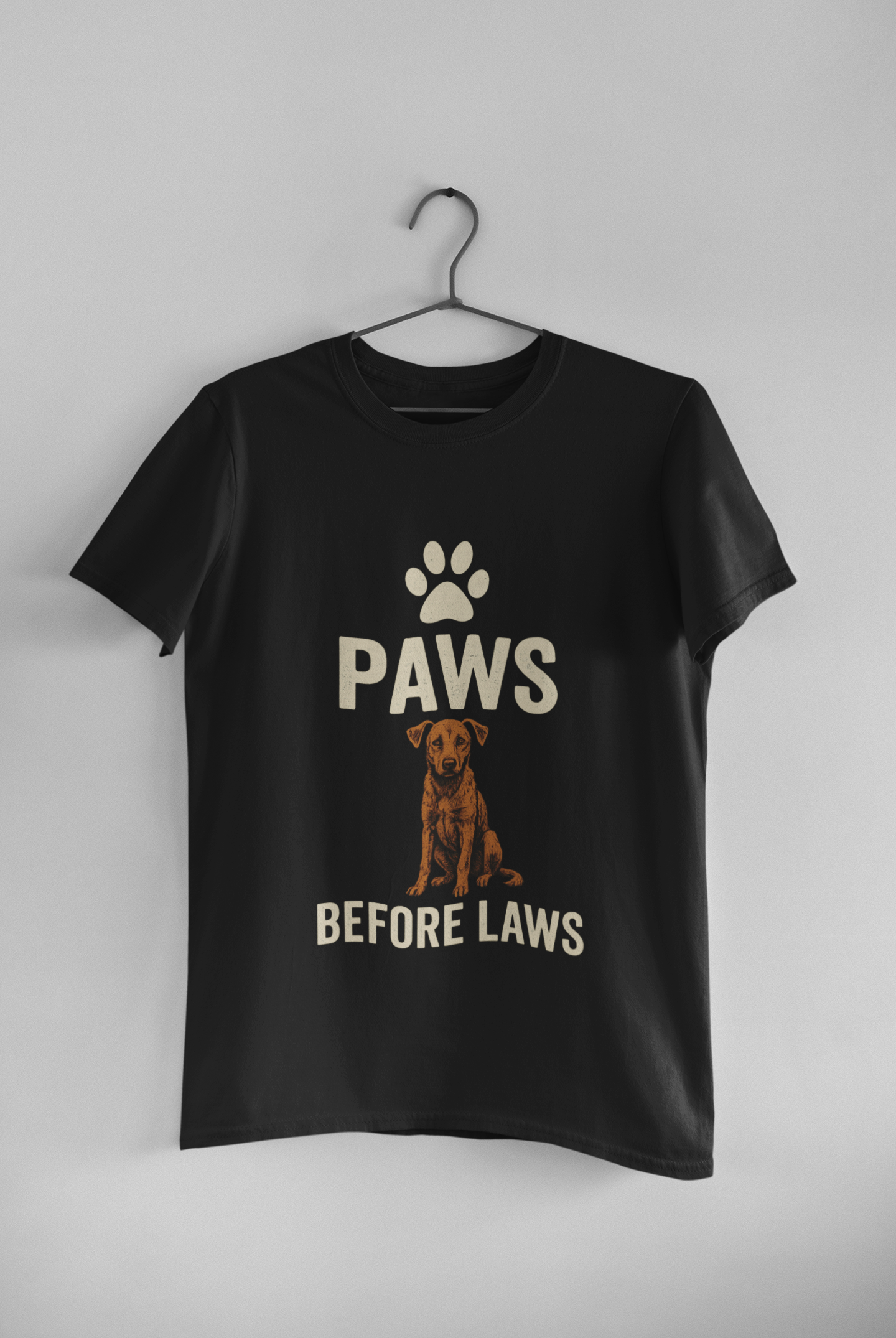 PAWS BEFORE LAWS – Street Dog Awareness Tee