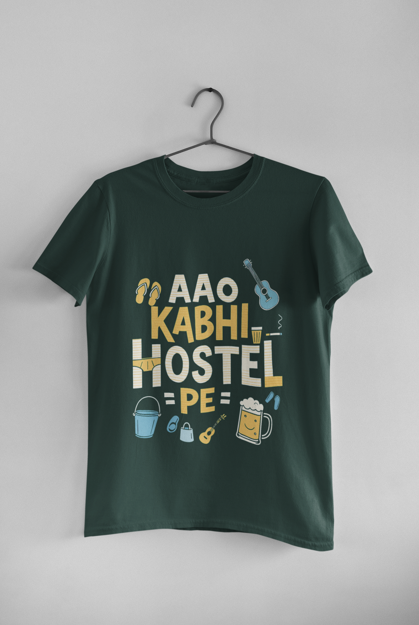 Aao Kabhi Hostel Pe T-Shirt