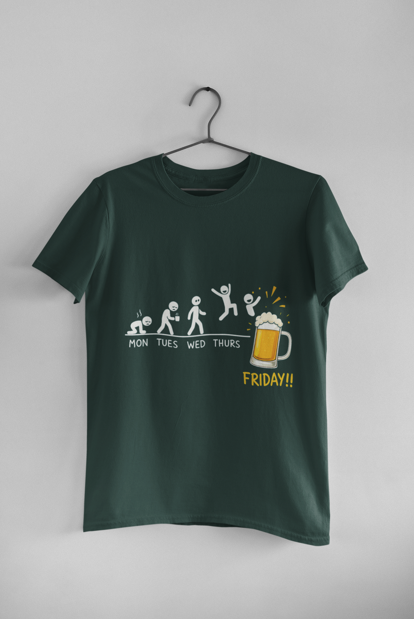 Beer Friday Evolution T-Shirt