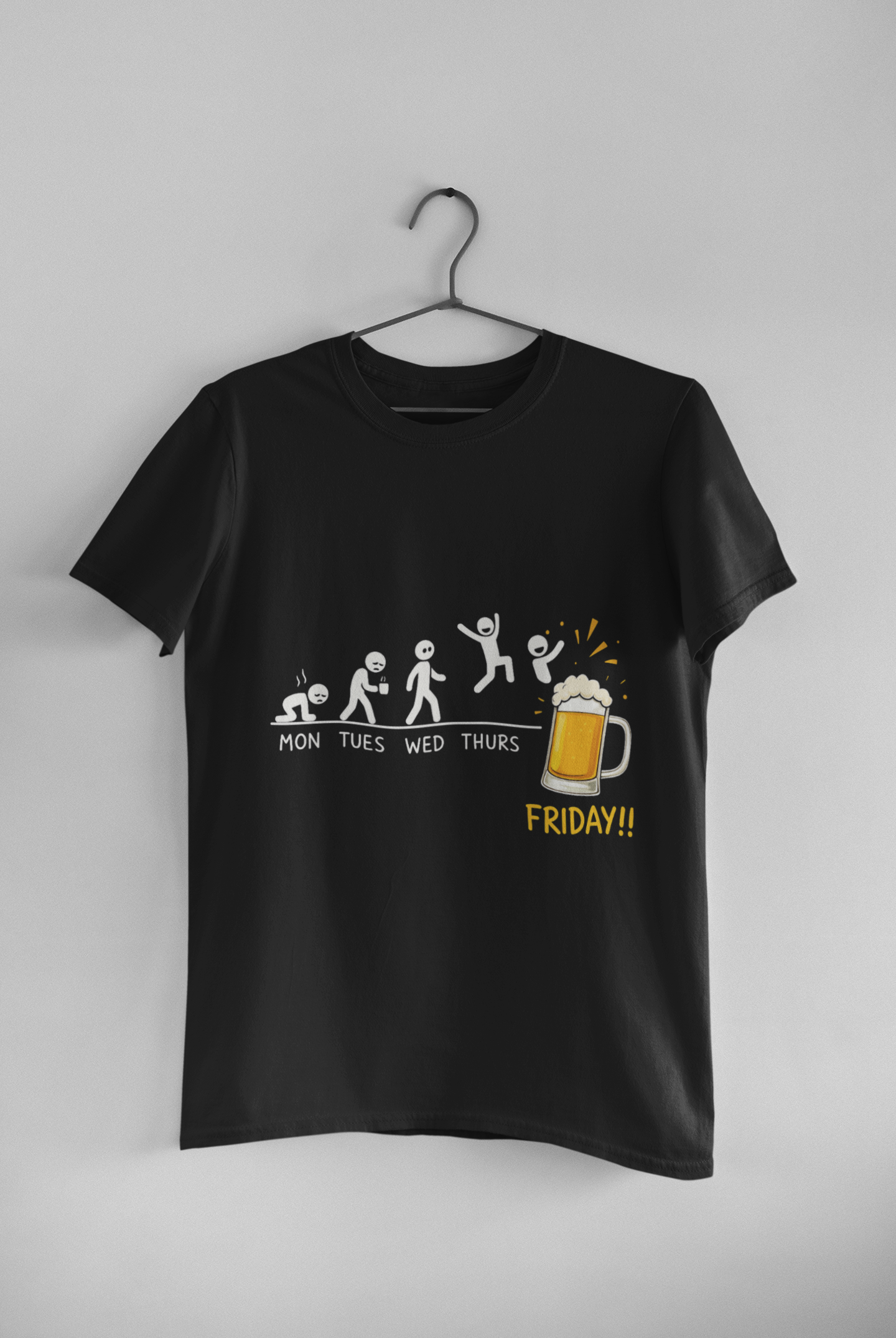 Beer Friday Evolution T-Shirt