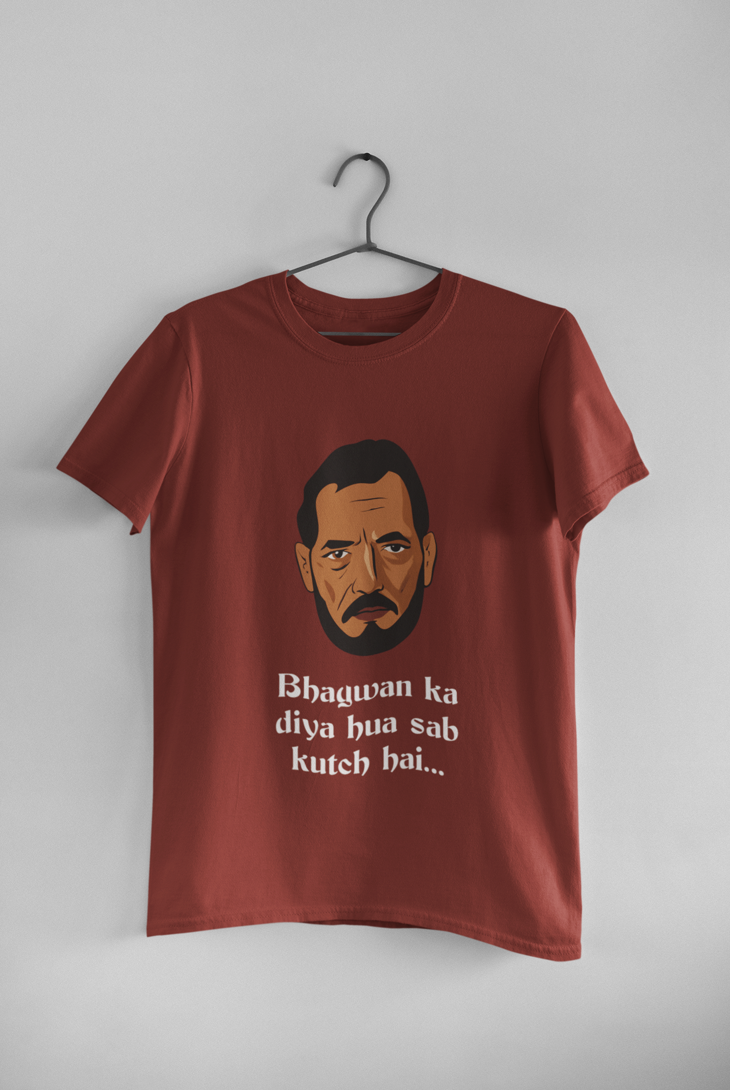 Bhagwan Ka Diya Hai – Iconic Bollywood Dialogue T-Shirt
