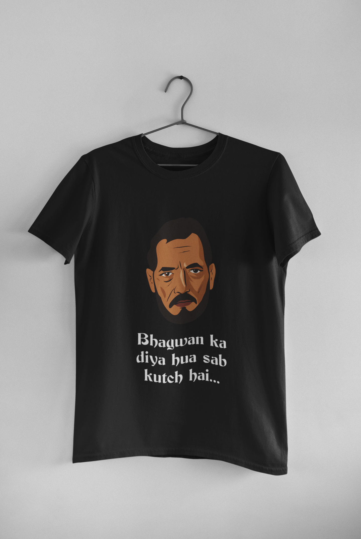 Bhagwan Ka Diya Hai – Iconic Bollywood Dialogue T-Shirt