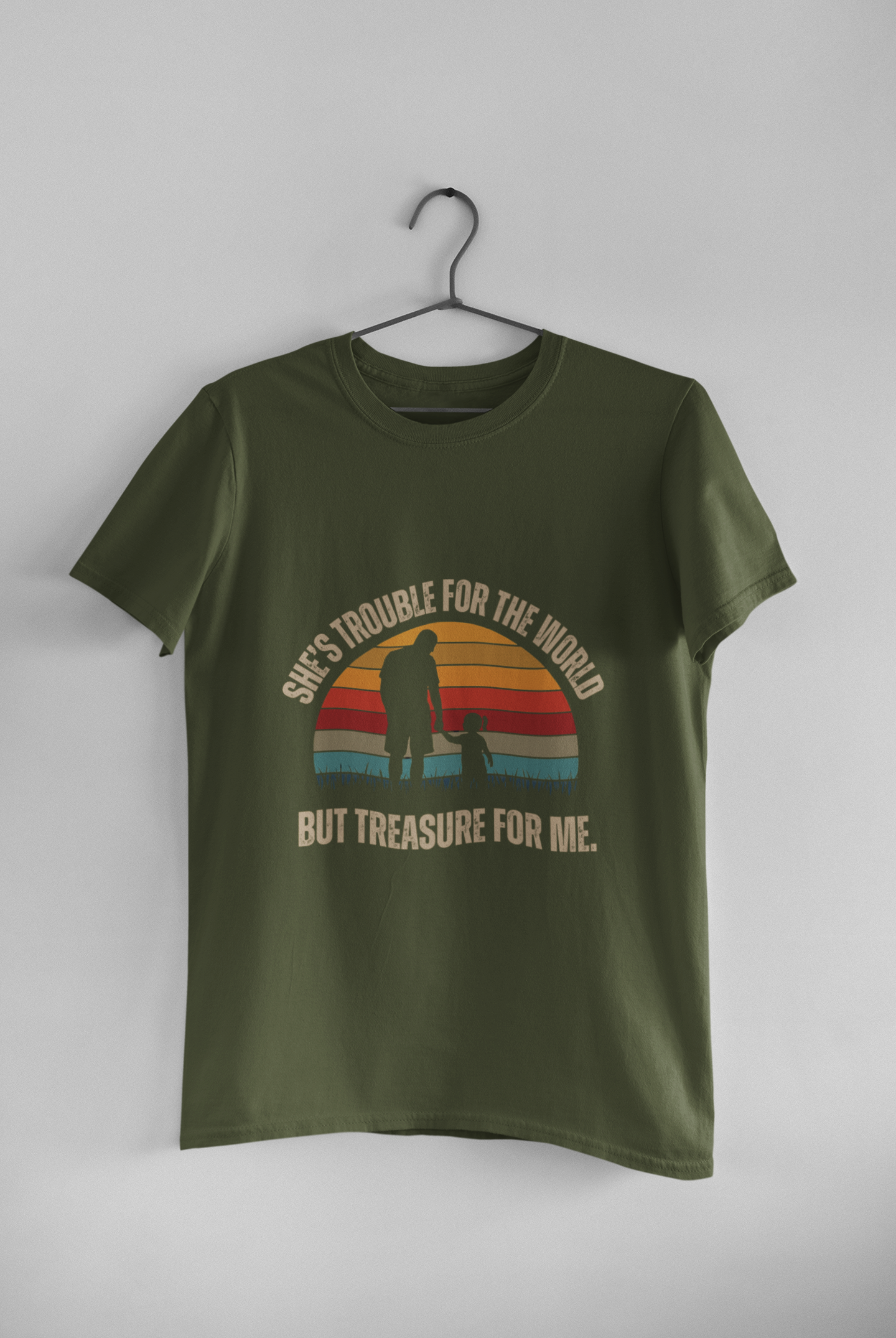 Trouble for the World, Treasure for Dad Tee