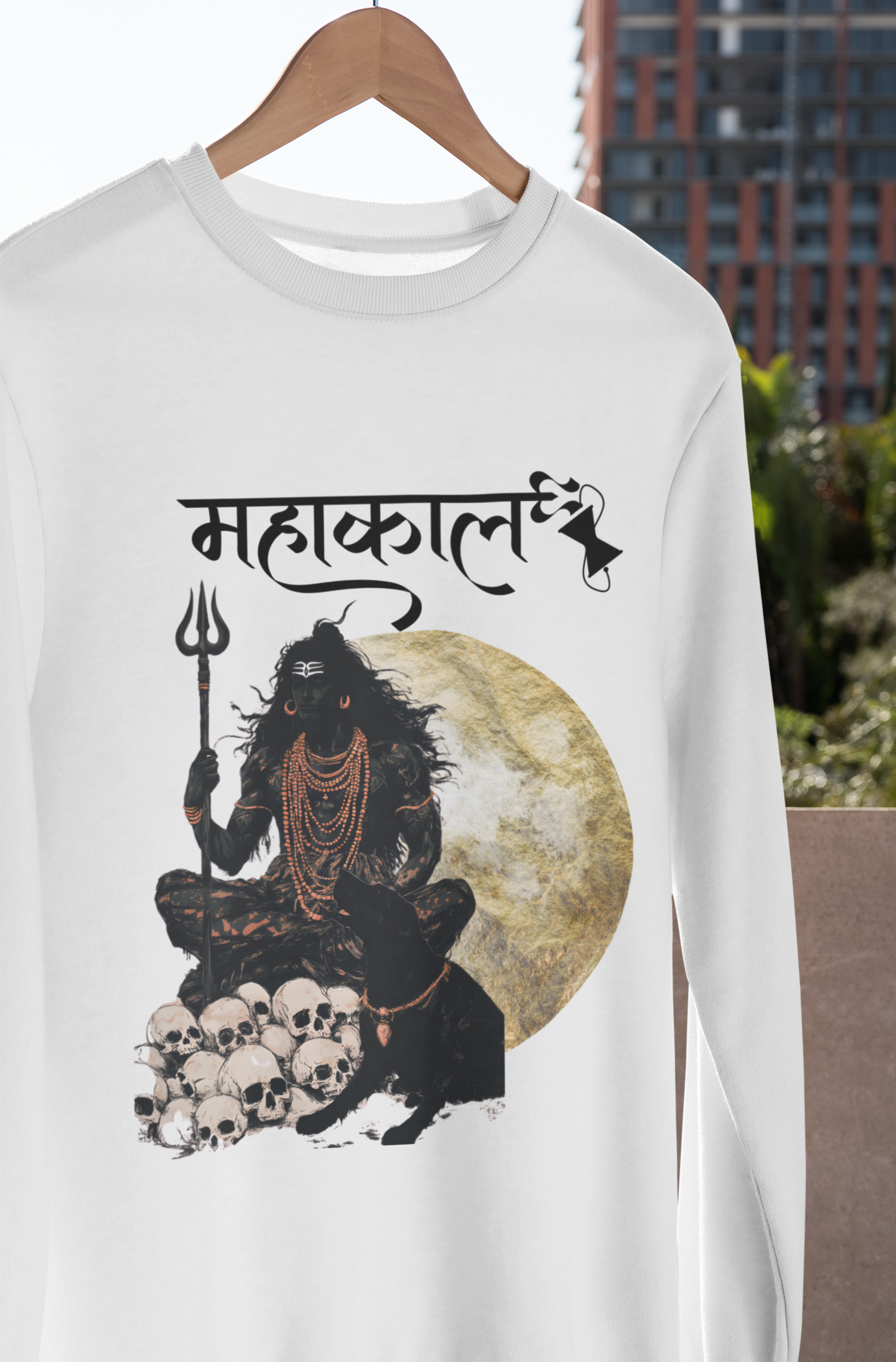 Mahakal Sweatshirt – Power. Peace. Presence.