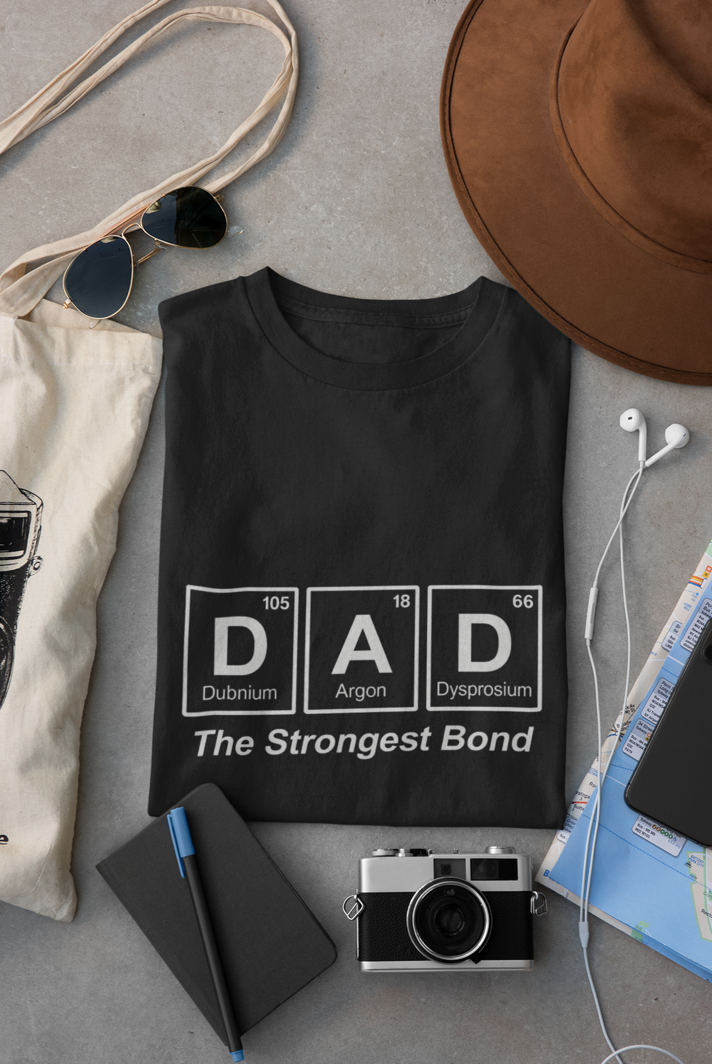 The Strongest Dad Bond Tee